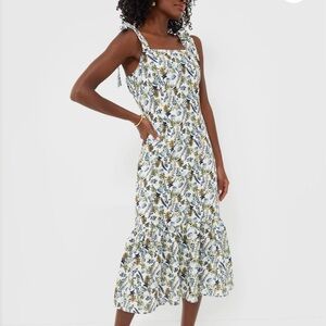 Hyacinth House- floral Hadley midi dress